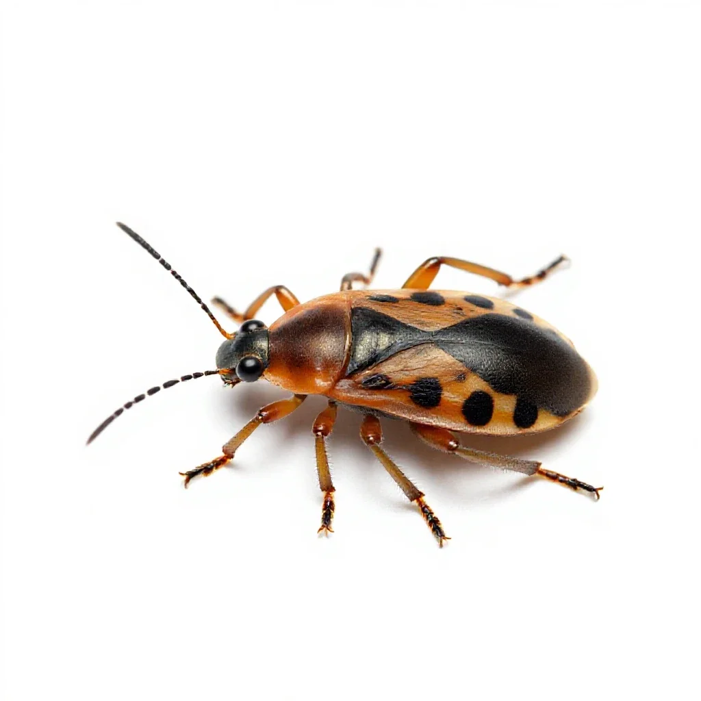 Scale insect isolated on a white background
