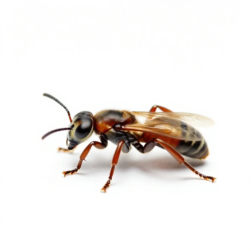 Social insect isolated on a white background