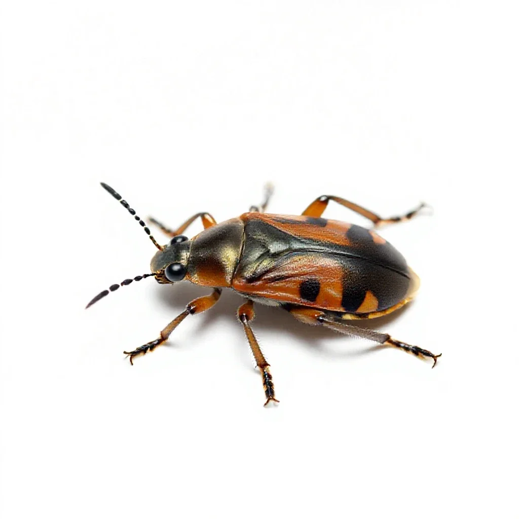True bug isolated on a white background