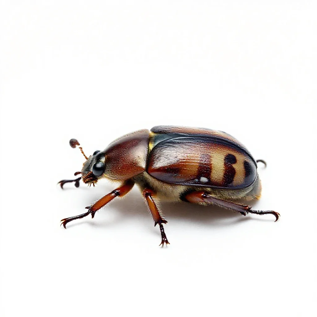 Tumblebug isolated on a white background