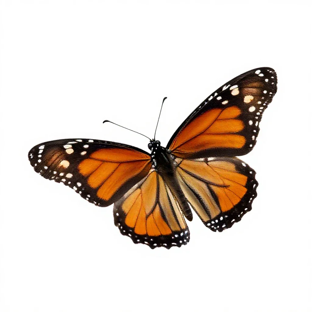Viceroy isolated on a white background