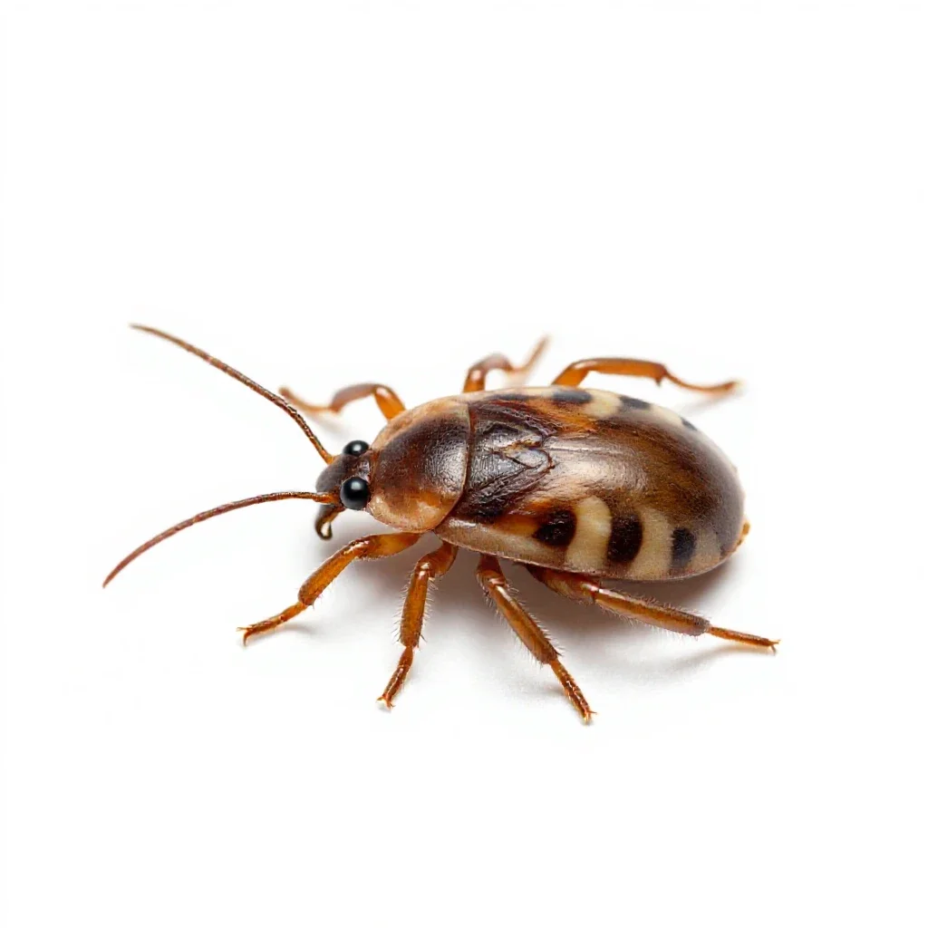Acarine isolated on a white background