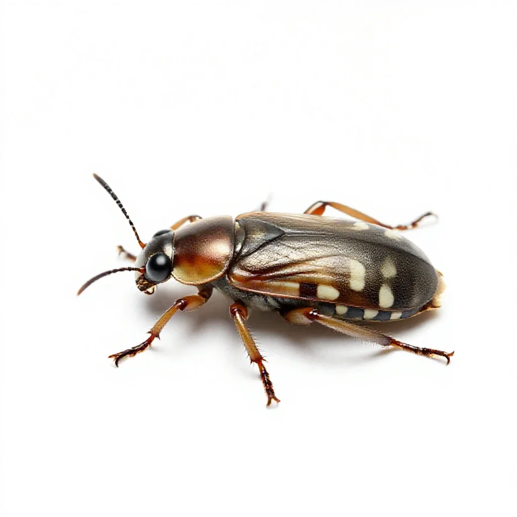 Armored scale isolated on a white background