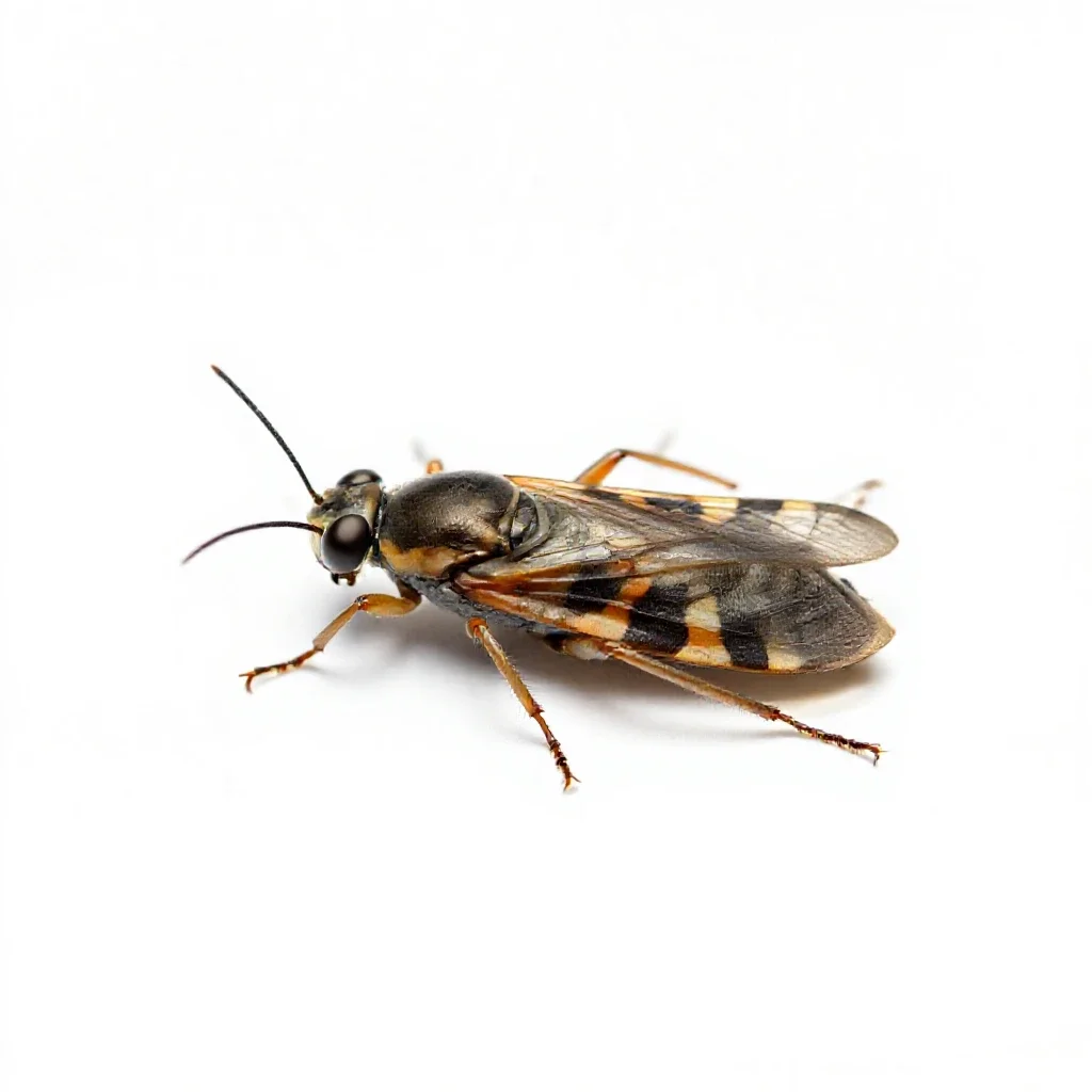 Ephemerid isolated on a white background