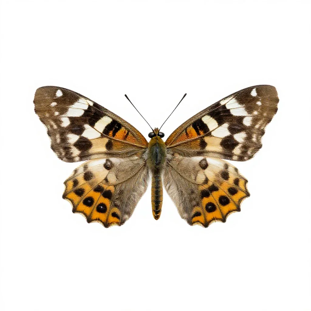 Ephemeron isolated on a white background