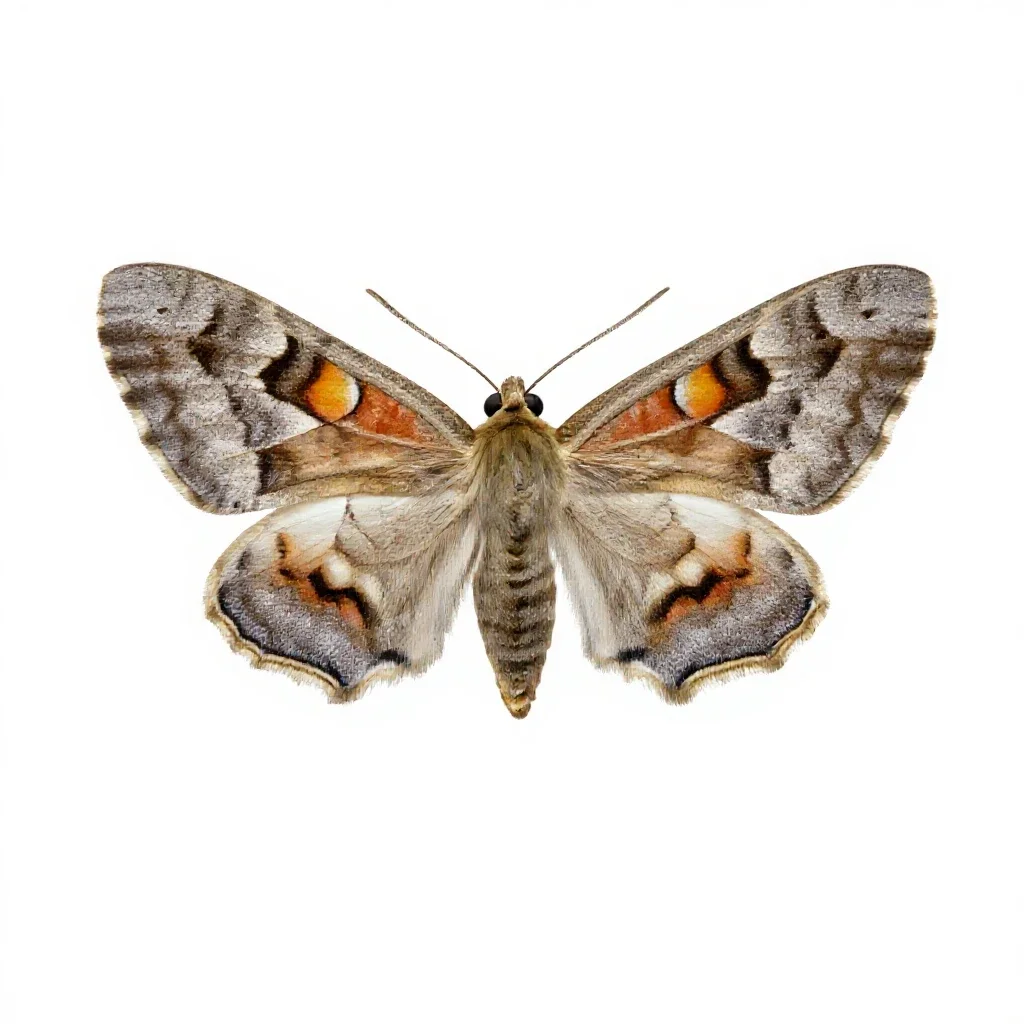 Underwing isolated on a white background