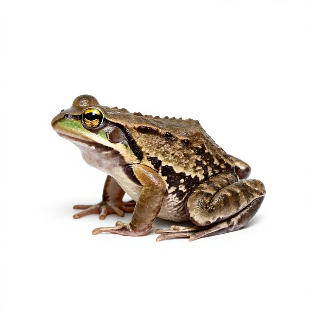 Cascades frog isolated on a white background