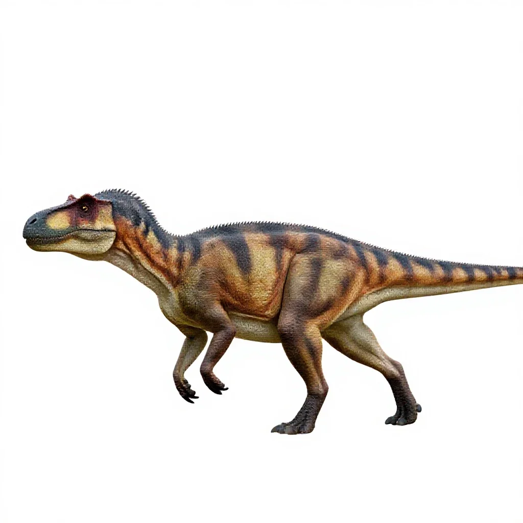 Ceratosaur isolated on a white background
