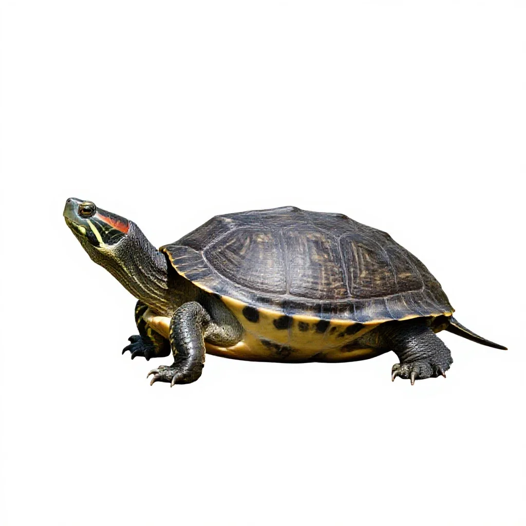 Cooter isolated on a white background