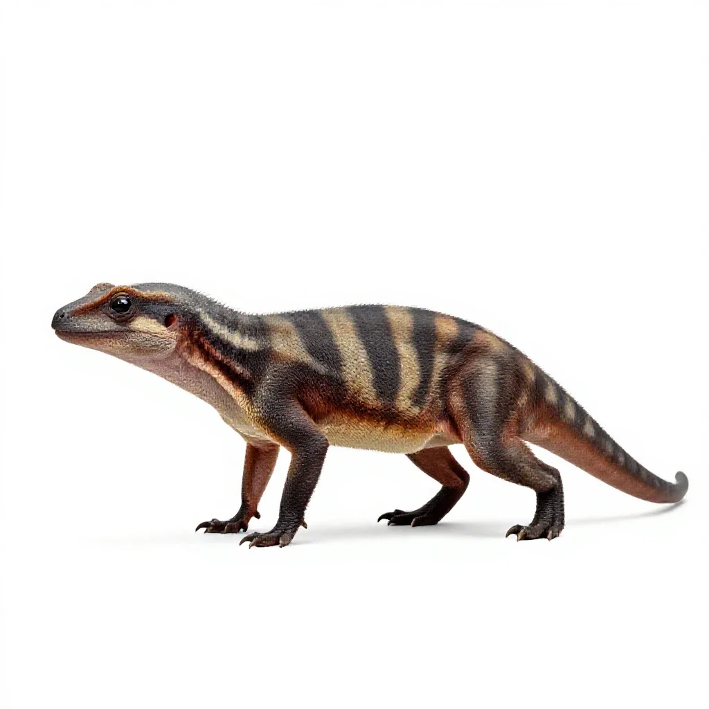 Cynodont isolated on a white background