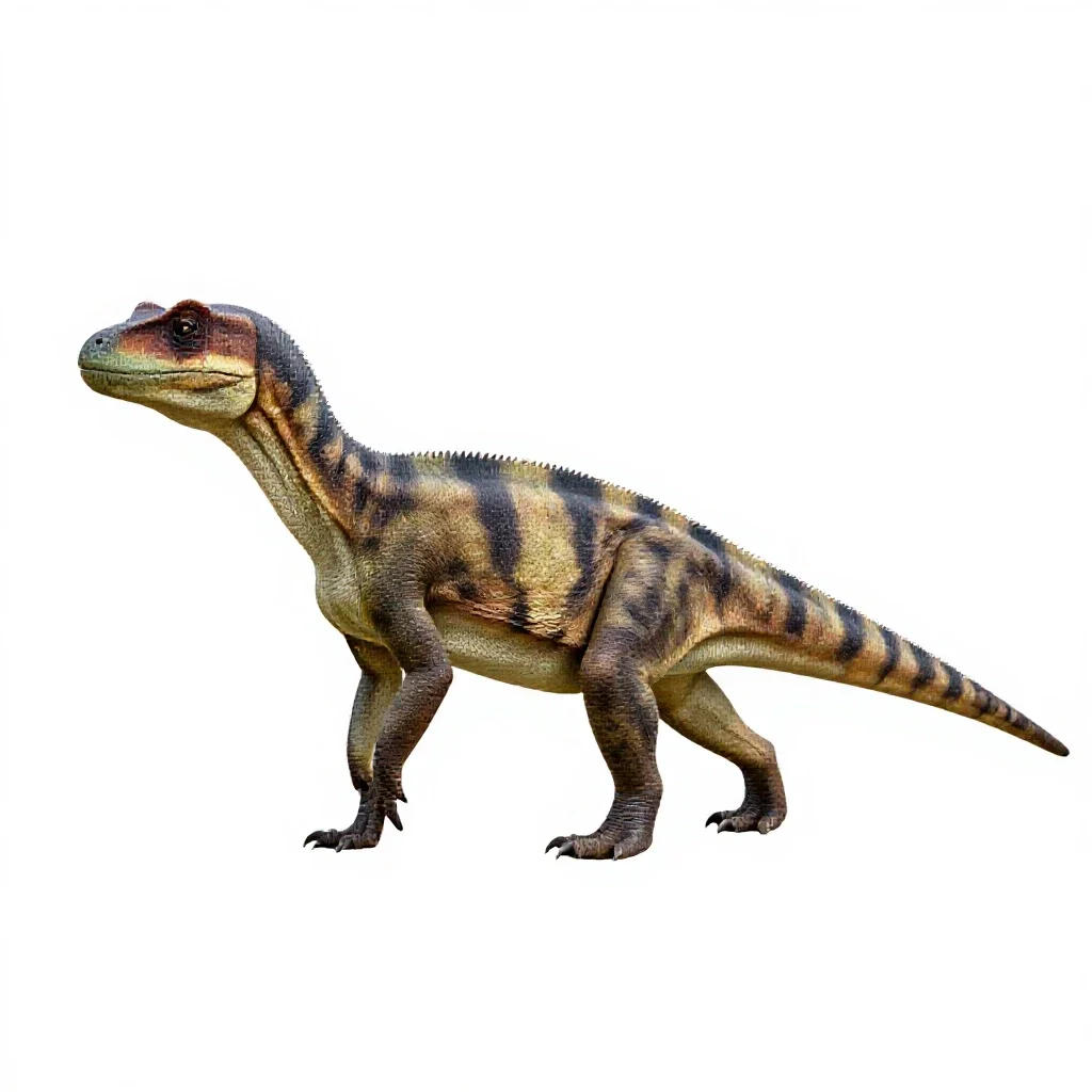 Diapsid isolated on a white background