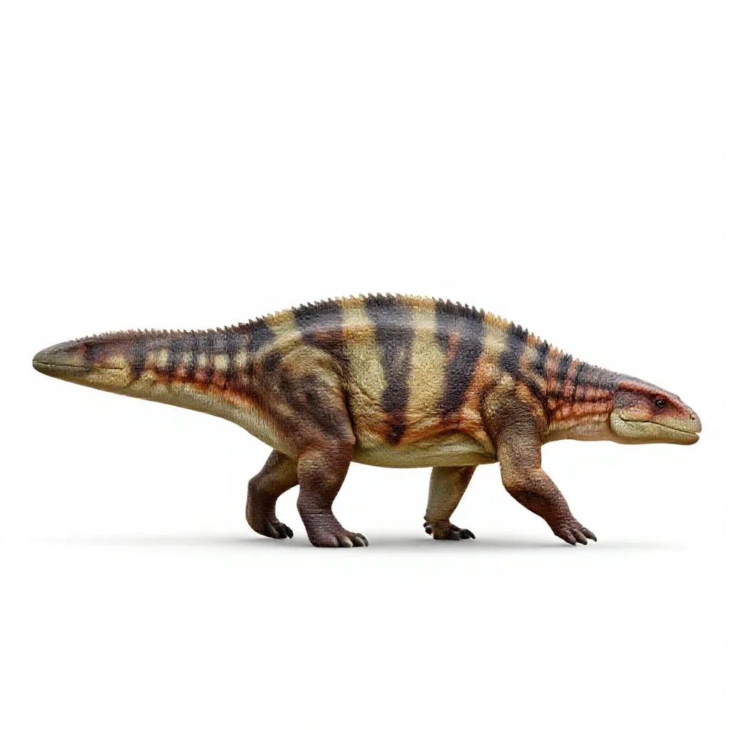 Dicynodont isolated on a white background