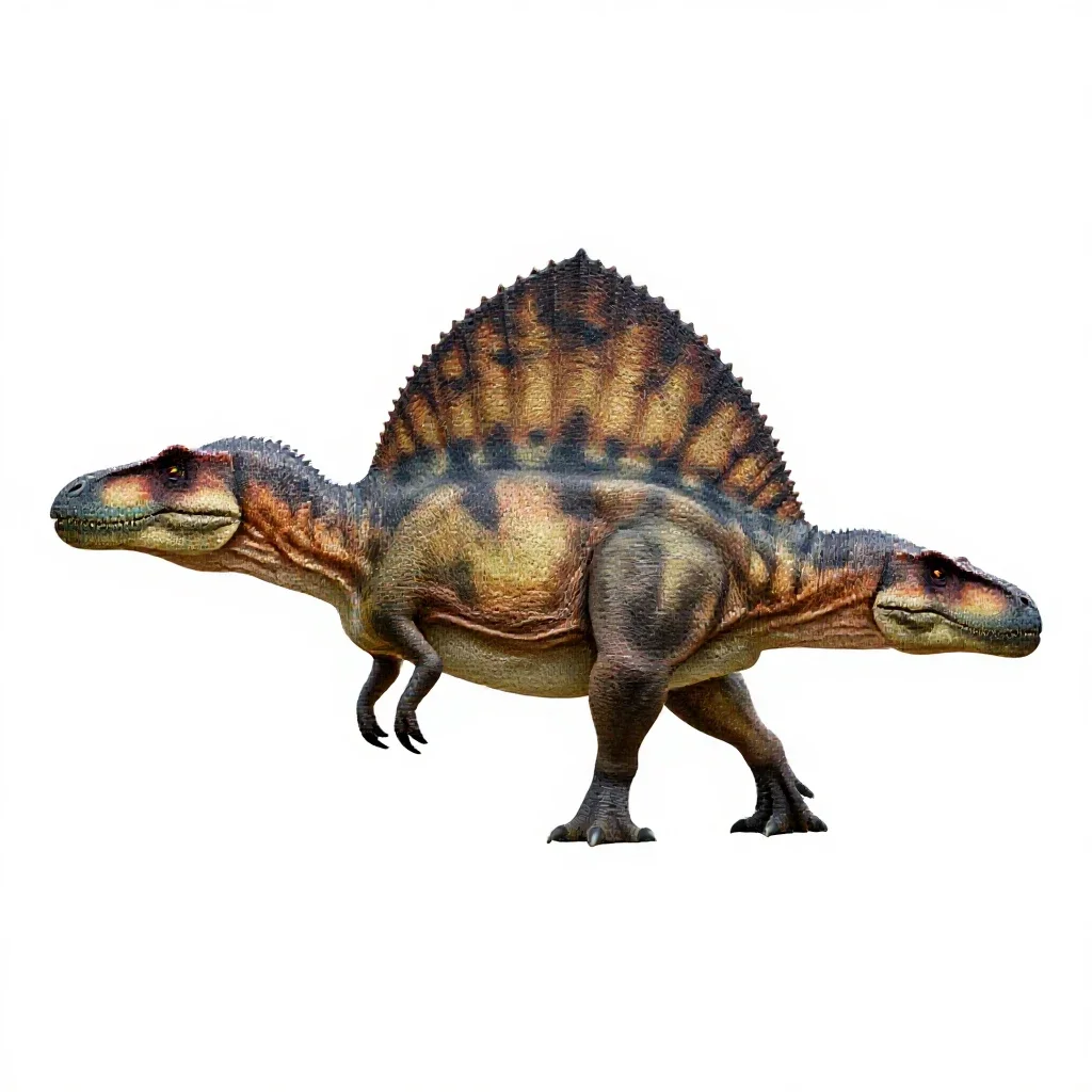 Dimetrodon isolated on a white background