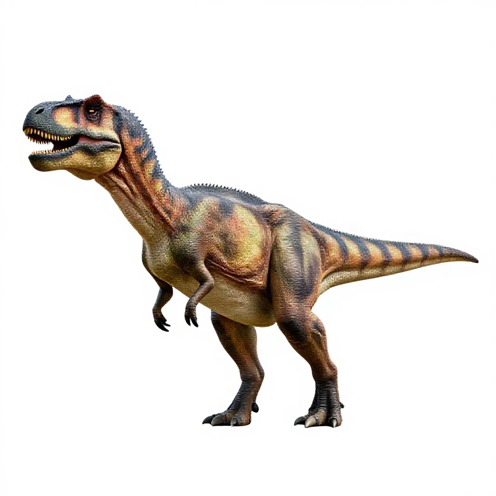 Dinosaur isolated on a white background