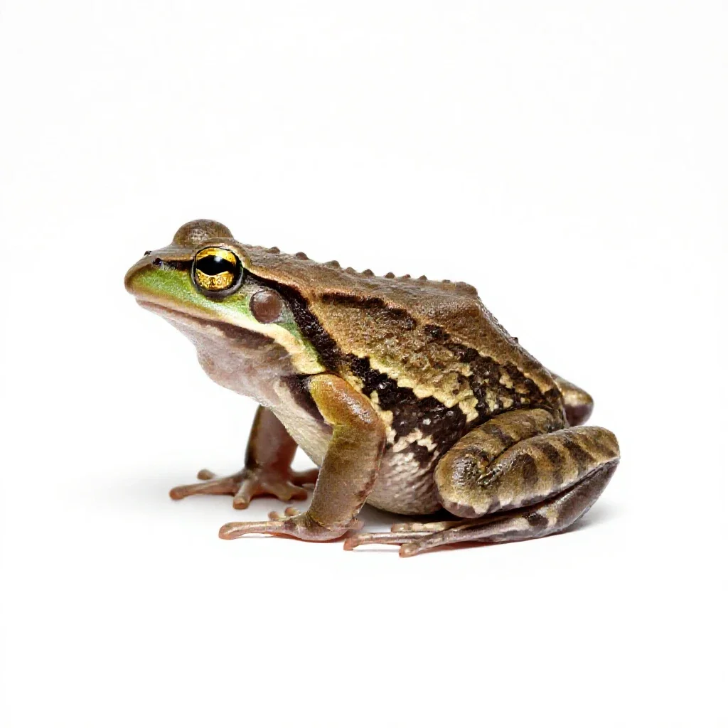 Frog isolated on a white background