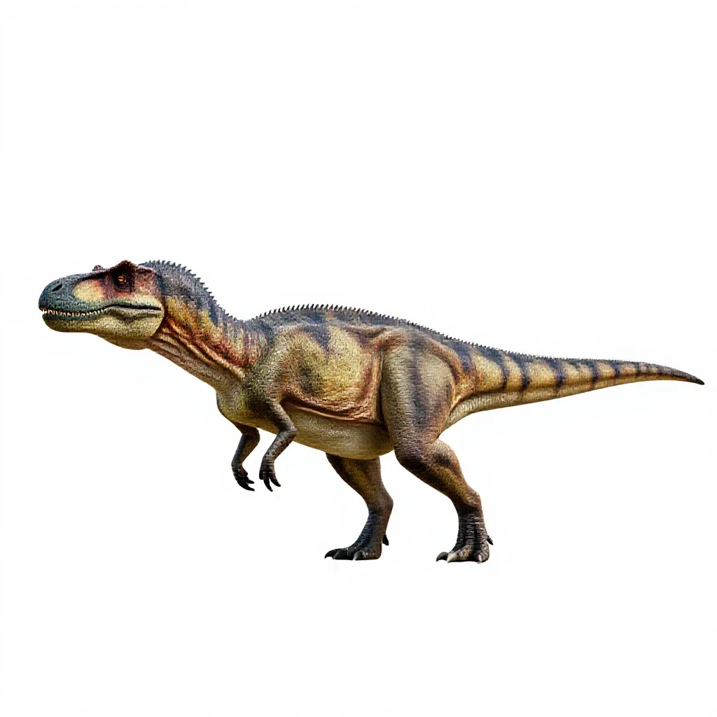 Megalosaur isolated on a white background