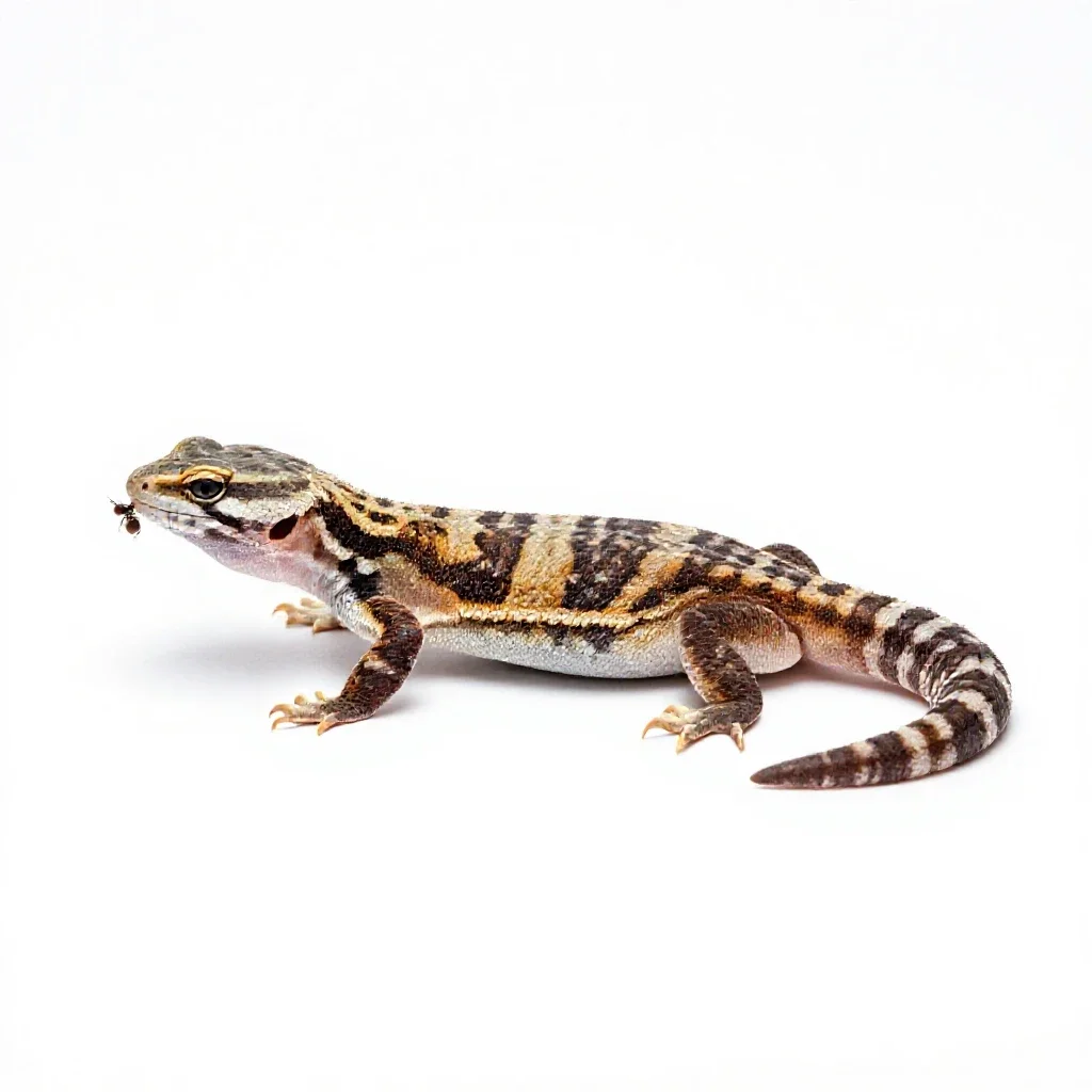 Mountain devil isolated on a white background