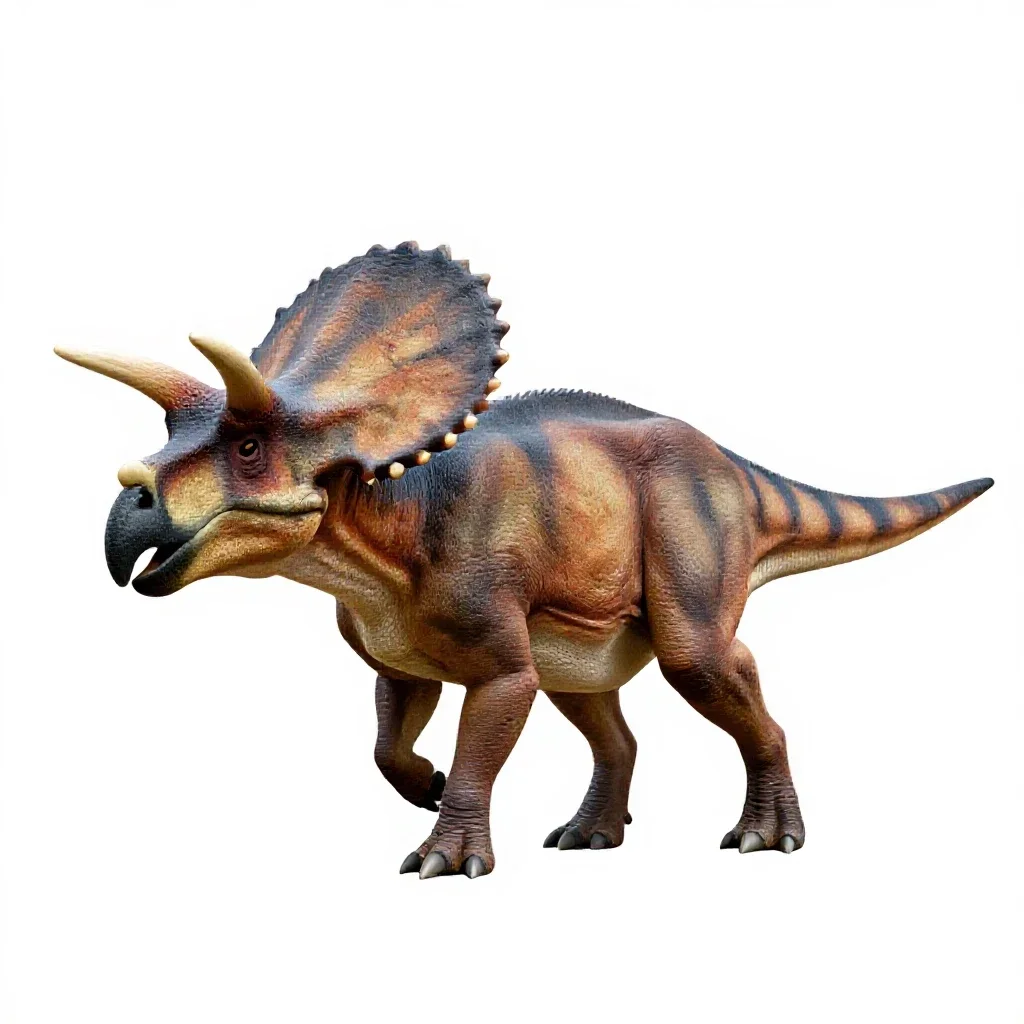 Protoceratops isolated on a white background