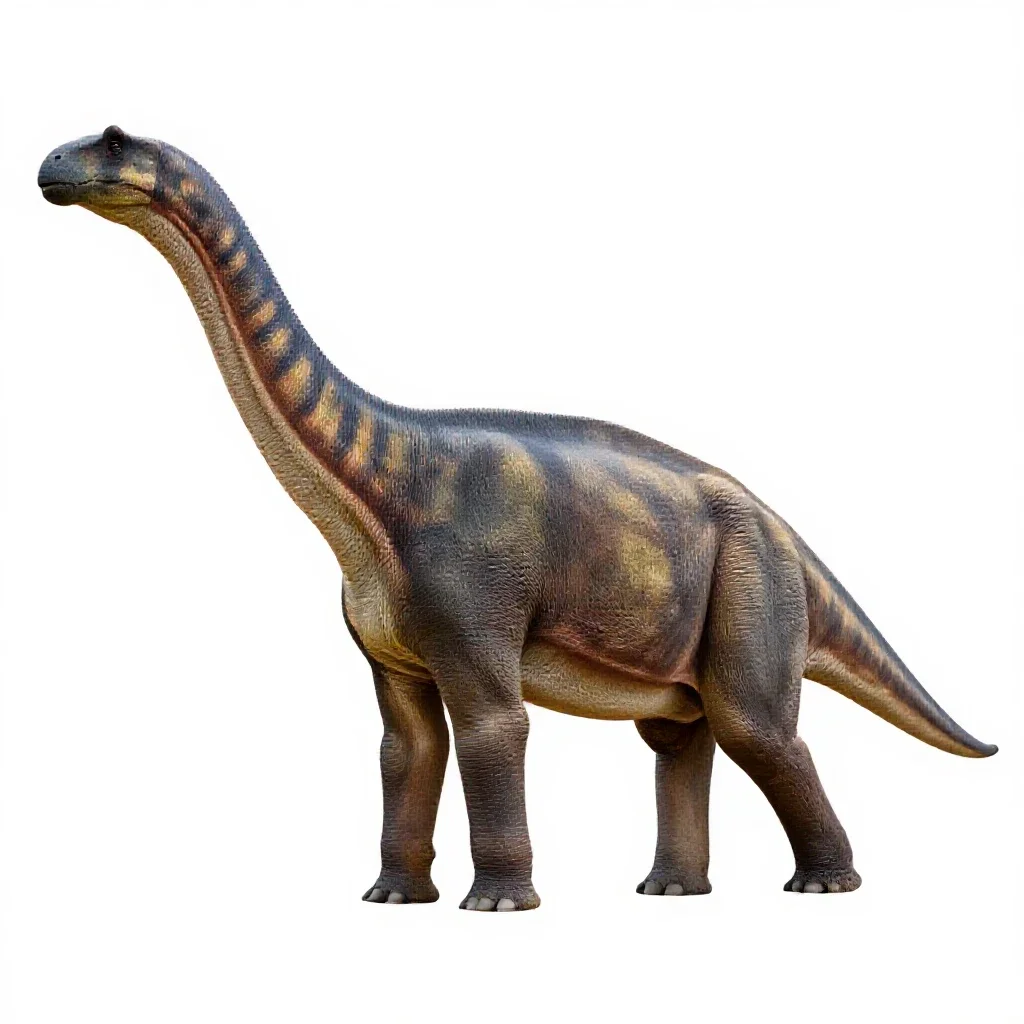 Sauropod isolated on a white background