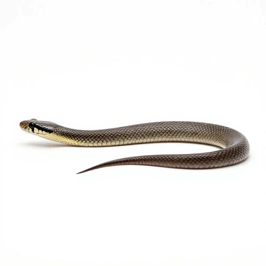 Snake isolated on a white background