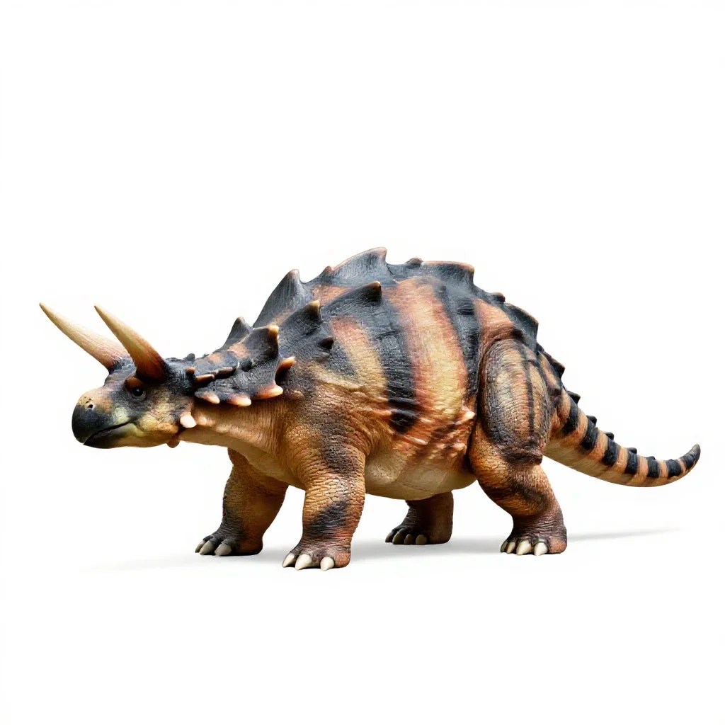 Stegosaur isolated on a white background