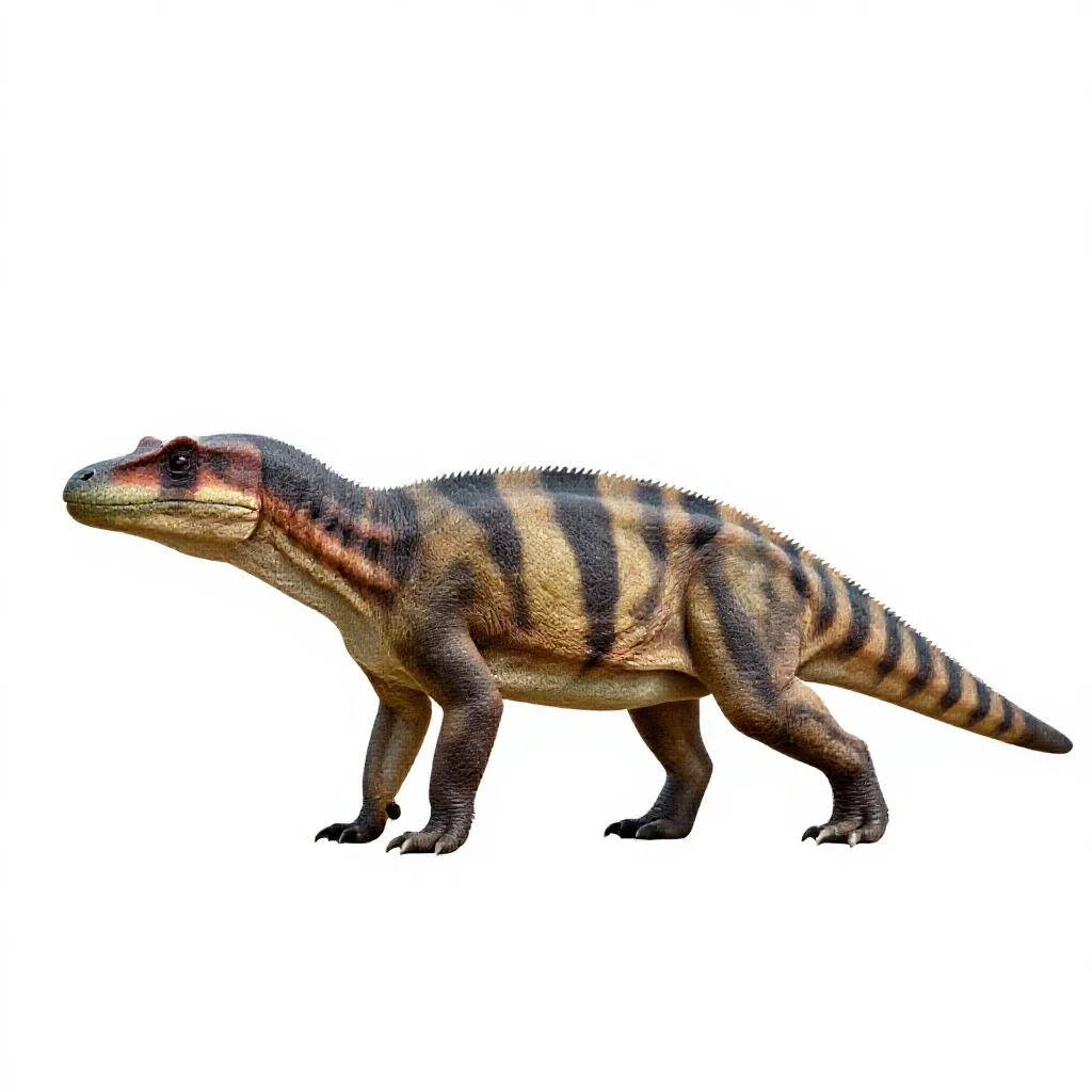 Synapsid isolated on a white background