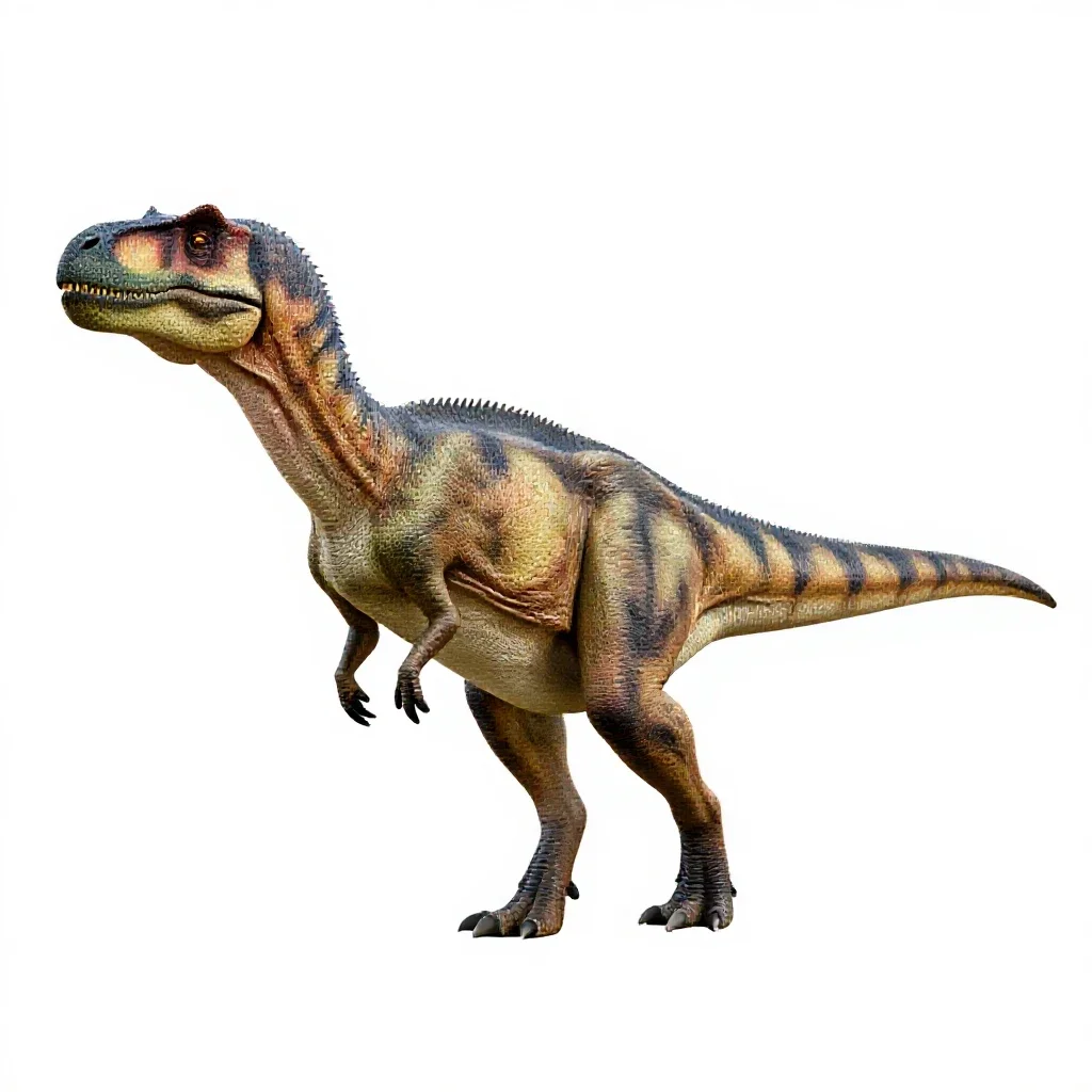 Thecodont isolated on a white background
