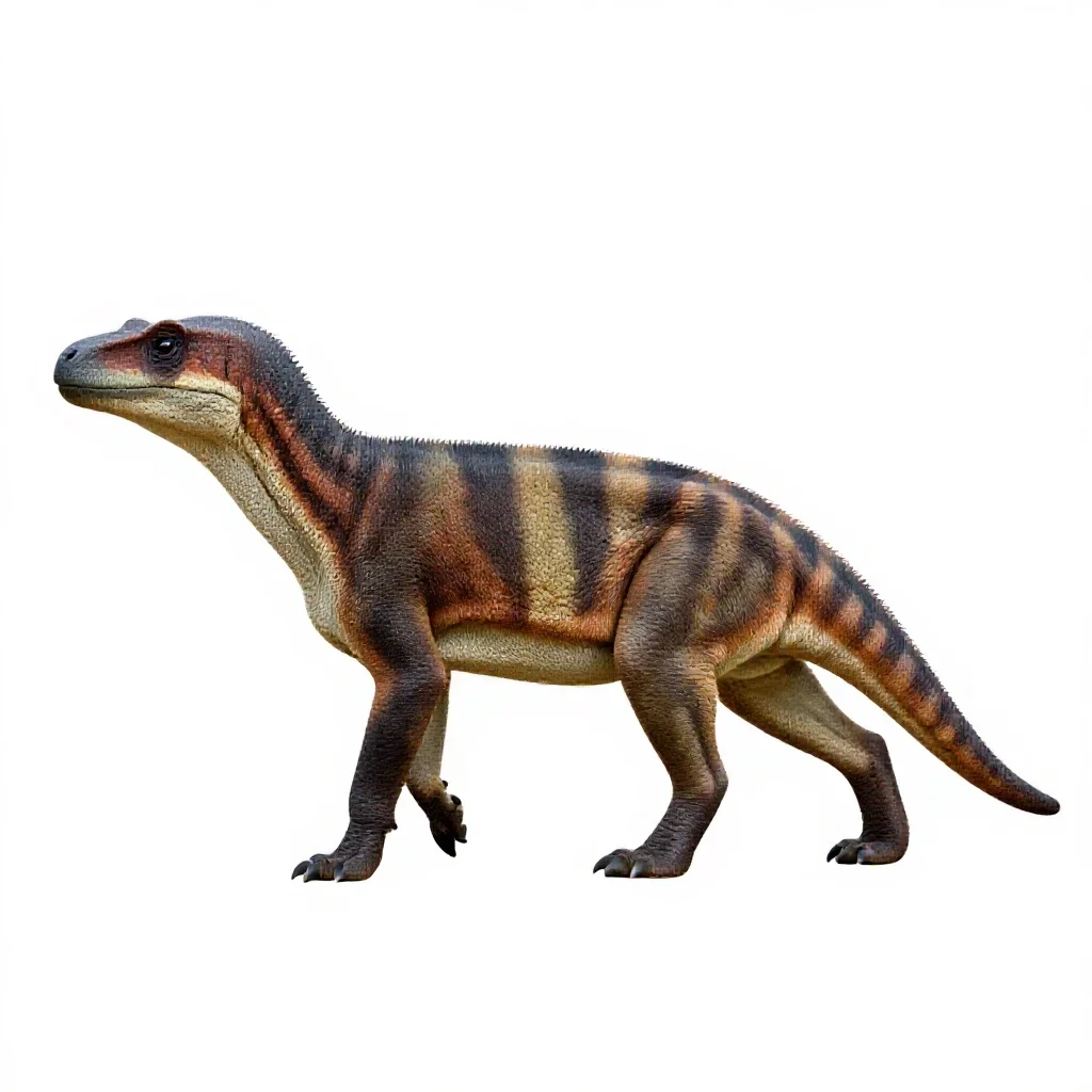 Therapsid isolated on a white background