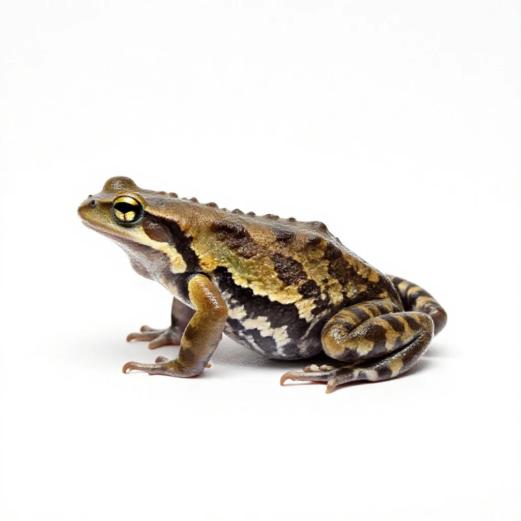 Amphibian isolated on a white background