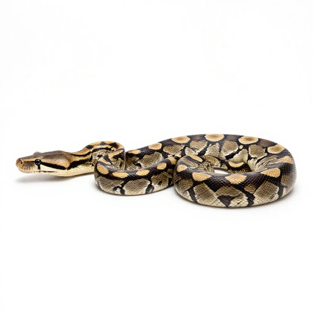 Anaconda isolated on a white background