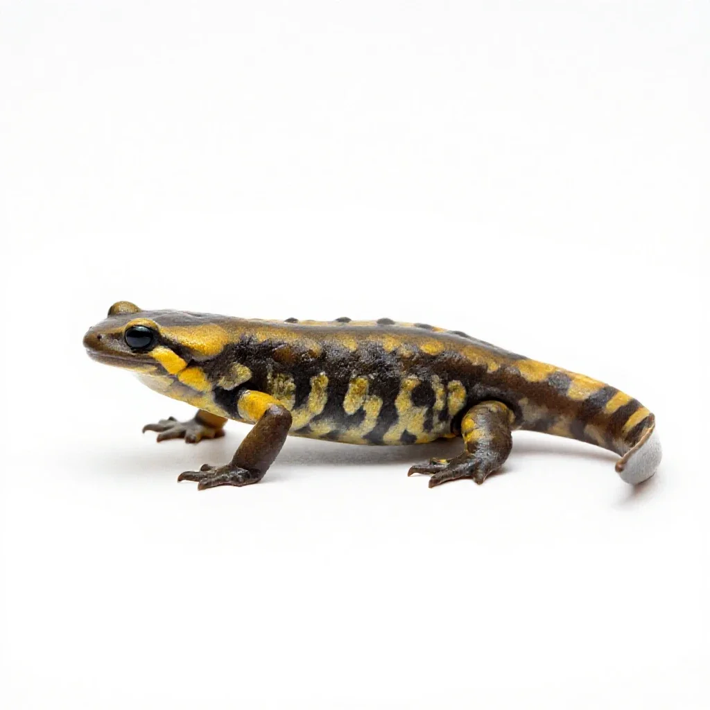 Arboreal salamander isolated on a white background