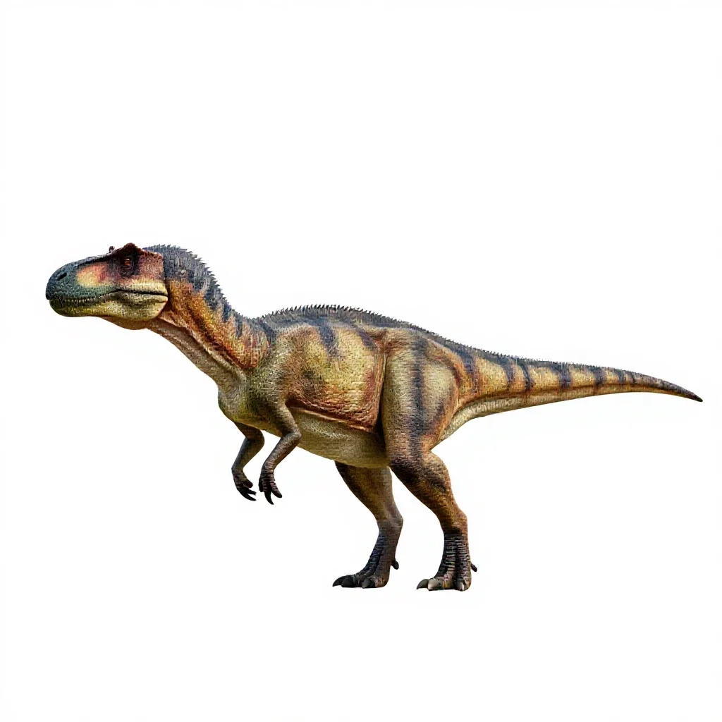 Archosaur isolated on a white background