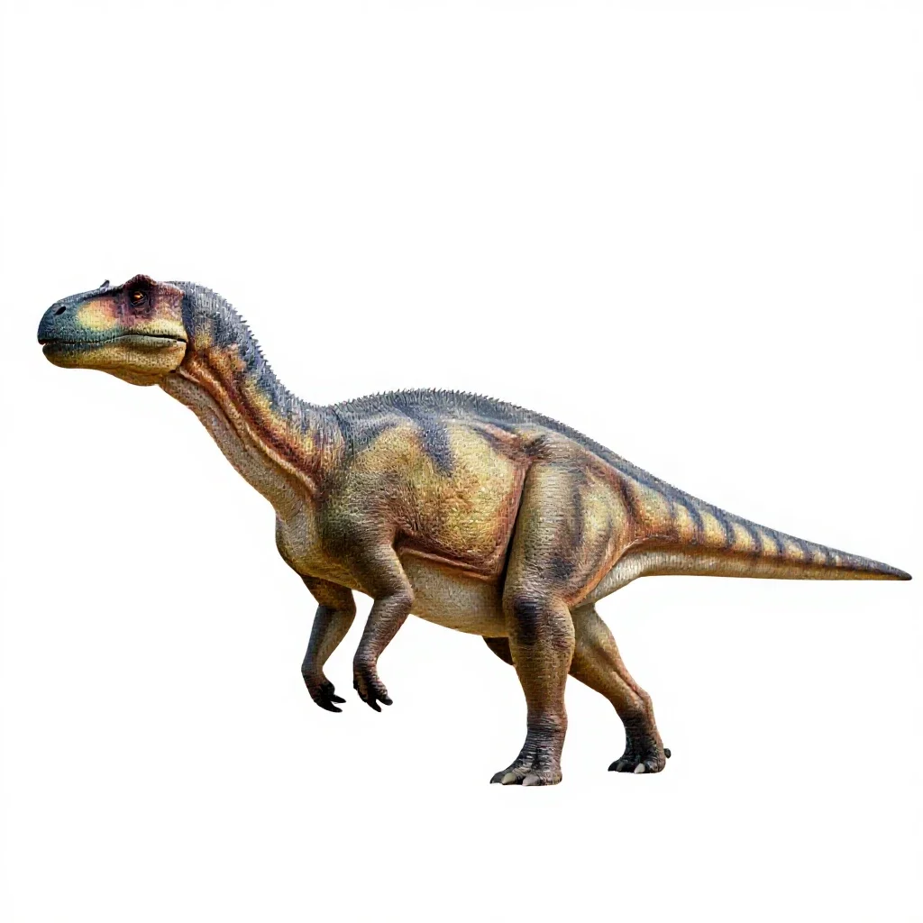 Argentinosaur isolated on a white background