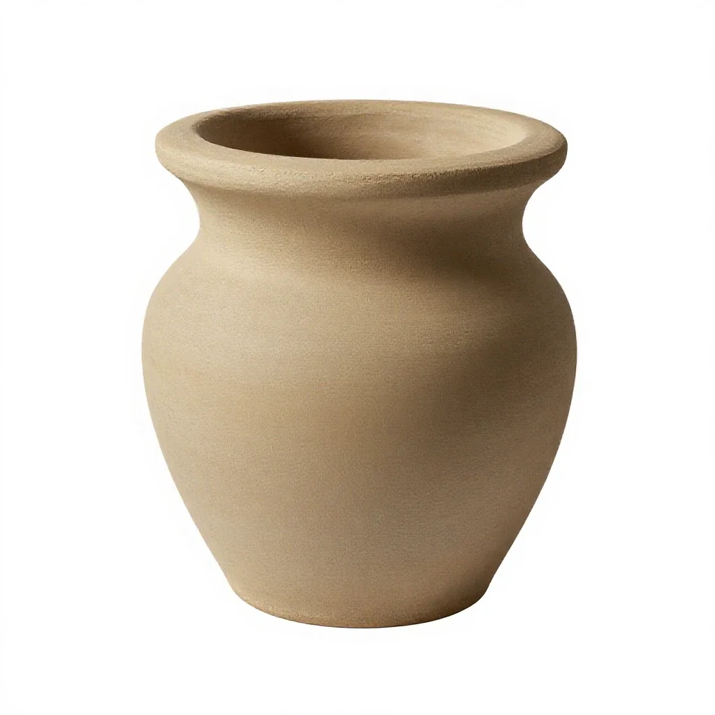 Chimney pot isolated on a white background