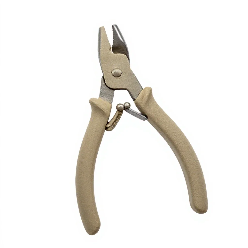 Nail clipper set isolated on a white background