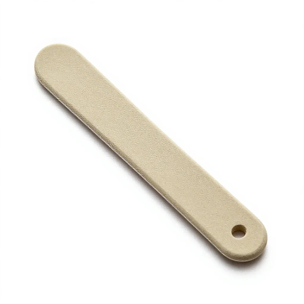 Tongue scraper isolated on a white background