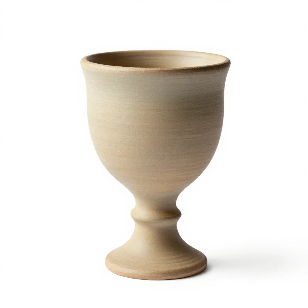 Kiddush cup isolated on a white background