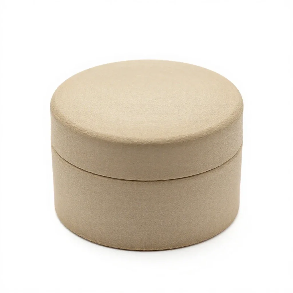Wedding ring box isolated on a white background