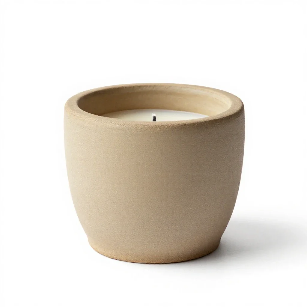 Ofrenda candle holder isolated on a white background