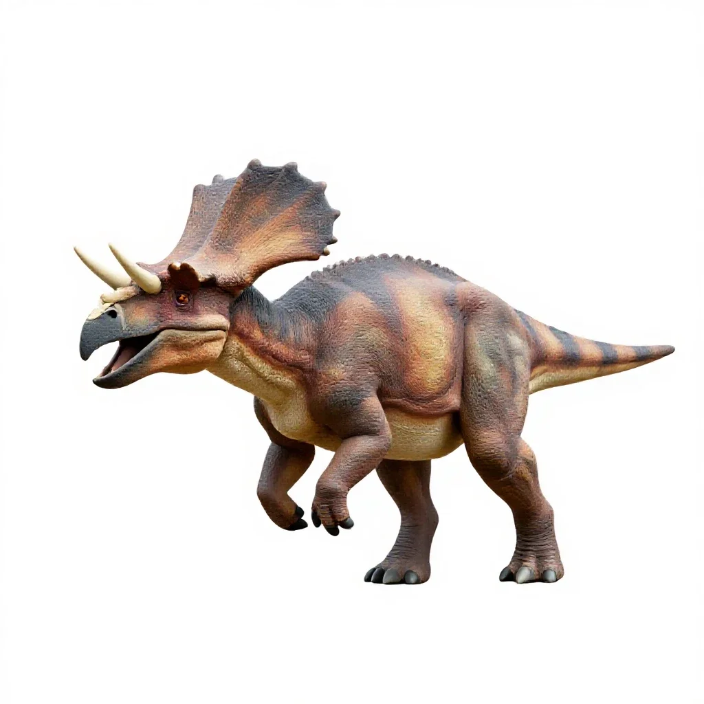 Parasaurolophus isolated on a white background