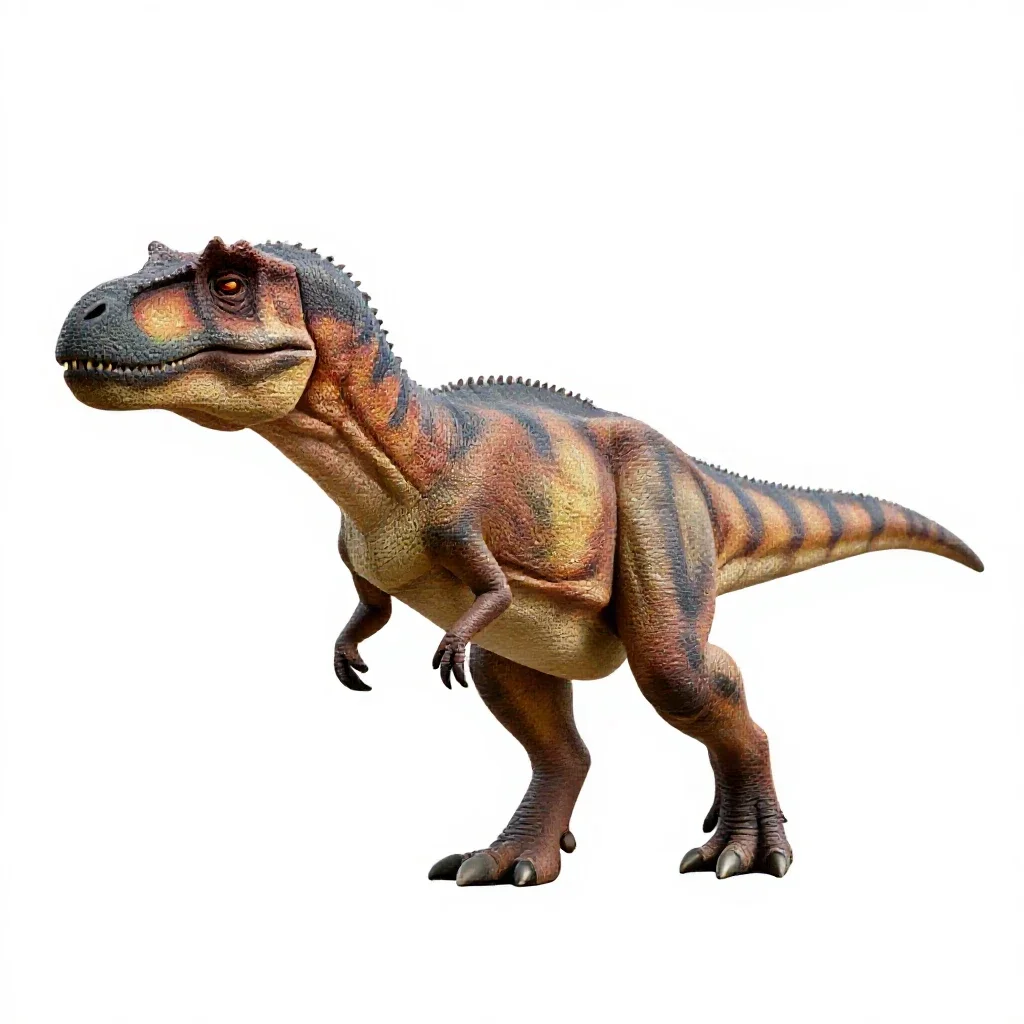 Spinosaurus isolated on a white background