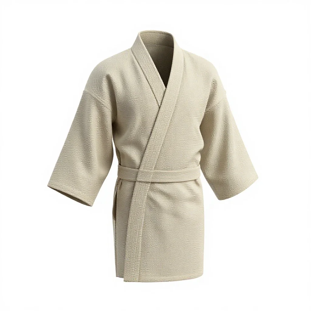 Kimono robe isolated on a white background