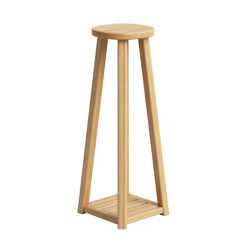 Coat stand isolated on a white background