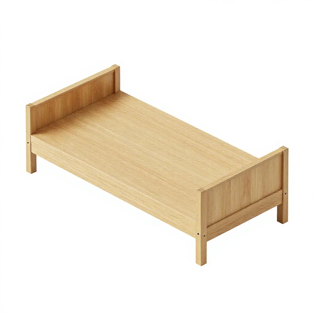 Daybed isolated on a white background