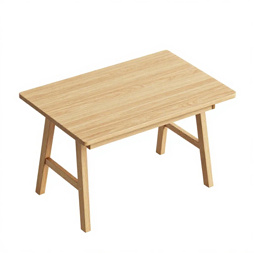 Drafting table isolated on a white background