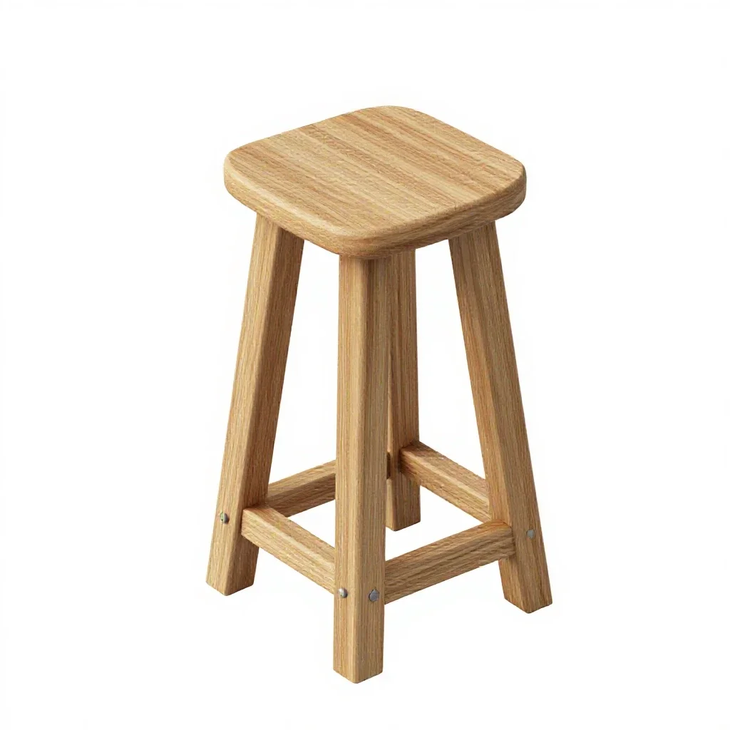 Plant stand isolated on a white background