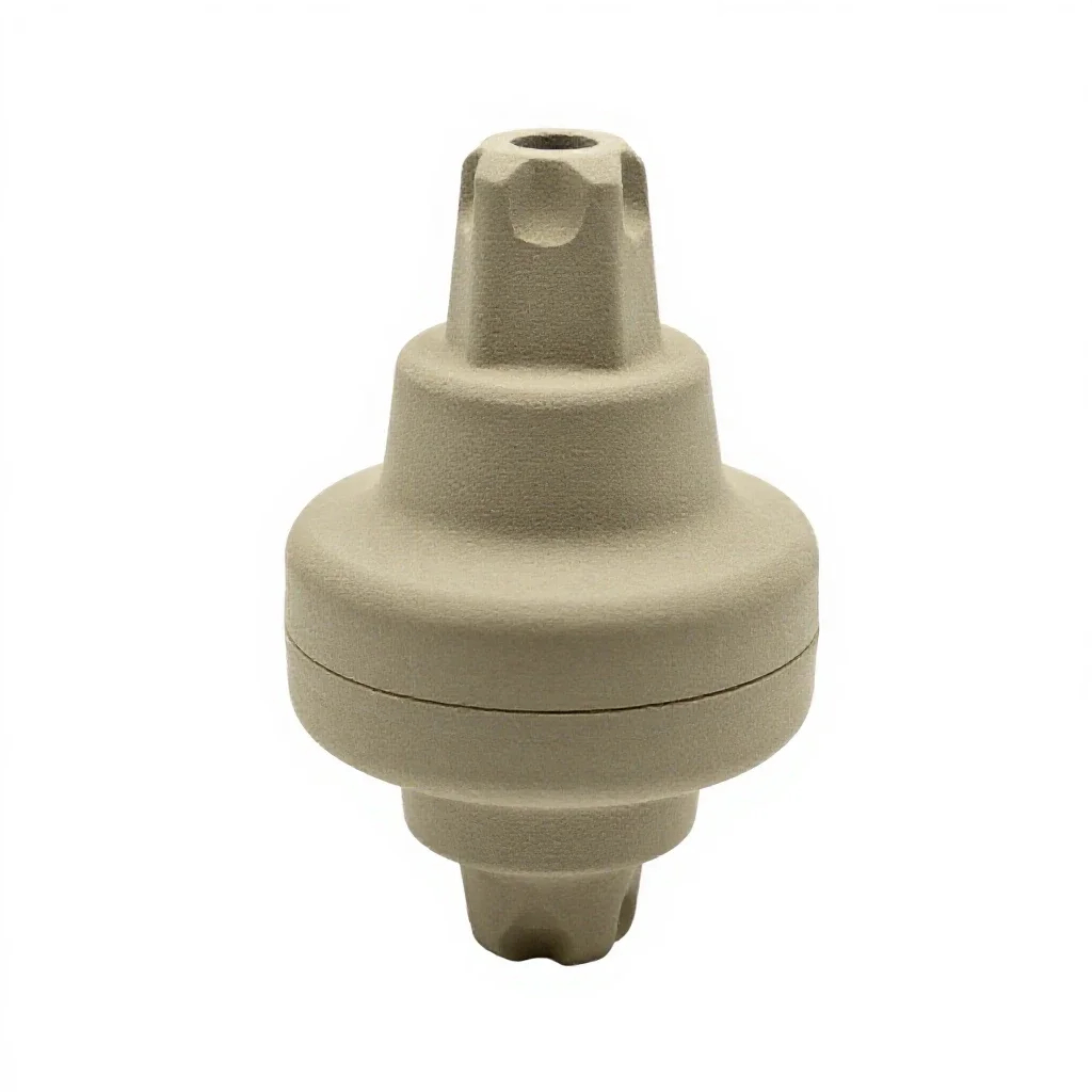 Industrial float switch isolated on a white background