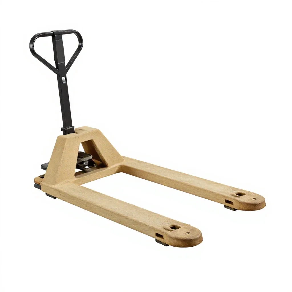 Pallet jack isolated on a white background