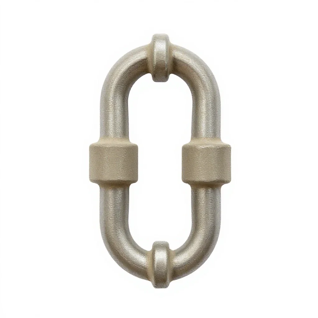 Scaffolding coupler isolated on a white background