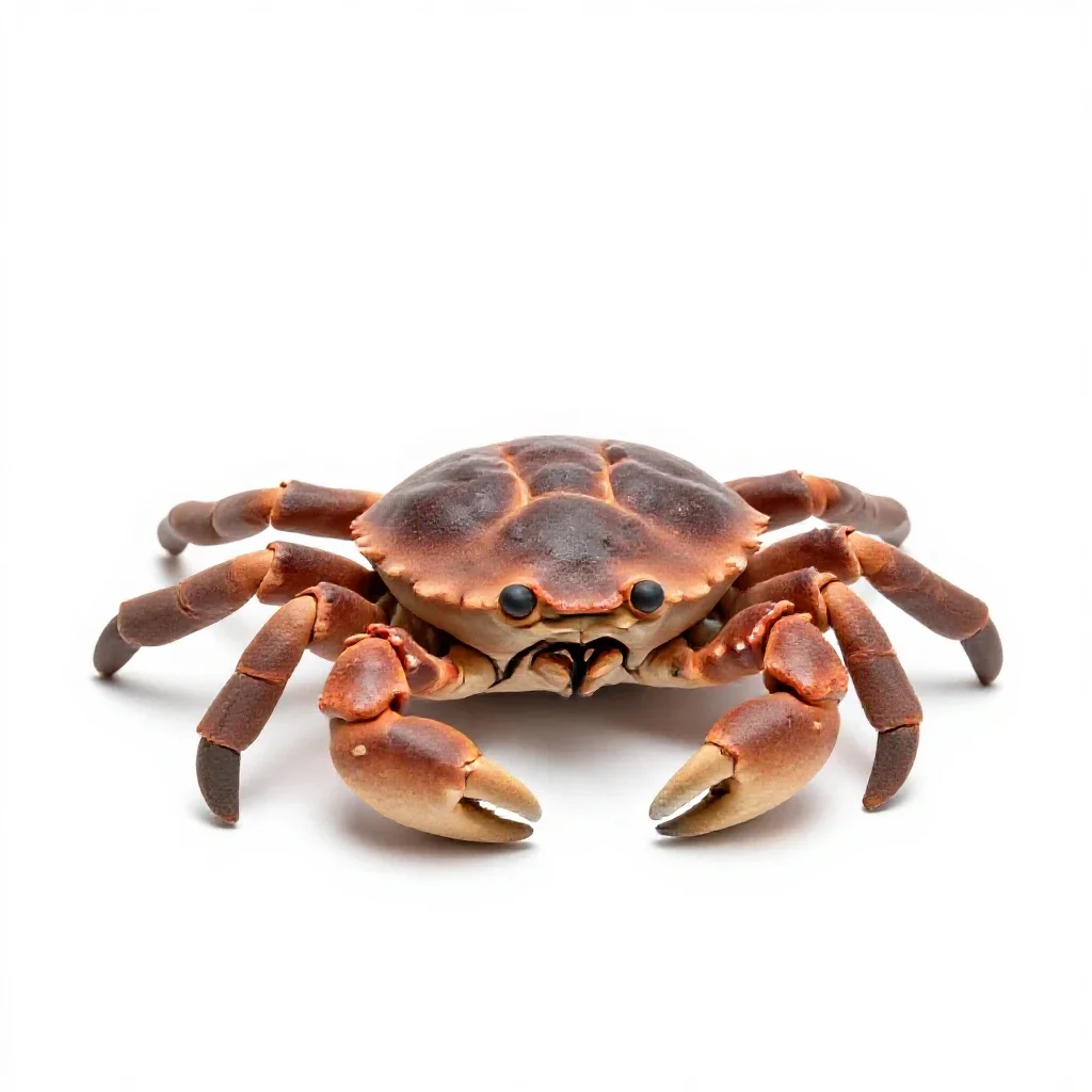 Horseshoe crab isolated on a white background